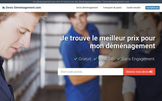 devis-demenagement.com website preview