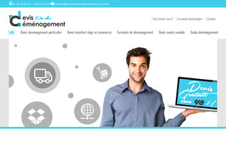 devisdemenagementpascher.mobi website preview