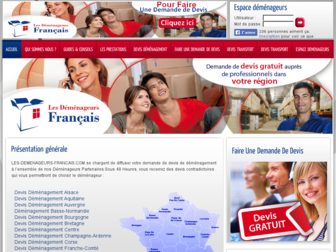 les-demenageurs-francais.com website preview