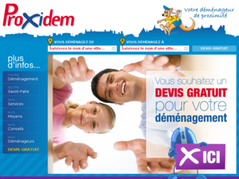 demenagement-proxidem.com website preview