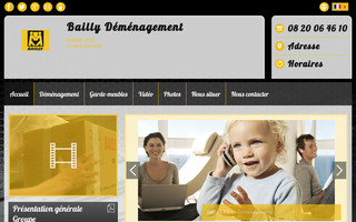 bailly-demenagement-drouot.fr website preview