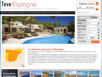 teva-espagne.fr website preview