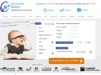 mutuelle-direct.fr website preview