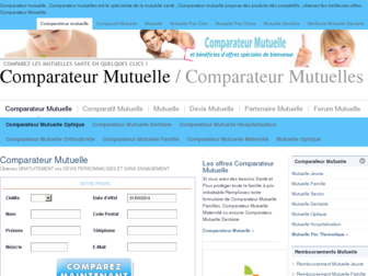 comparateur-mutuelles.org website preview