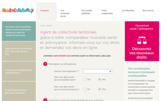 mesdroitsmutuelle.fr website preview