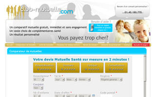 comparer-assurance-mutuelle.club-mutuelle.com website preview