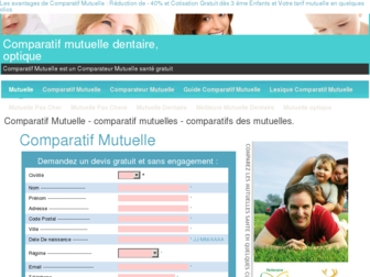 comparatifmutuelle.biz website preview