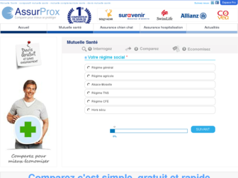 mutuelle-sante.assurprox.com website preview
