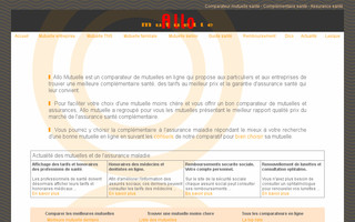 allomutuelle.com website preview