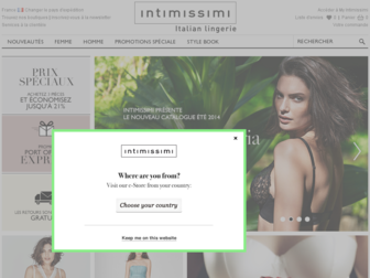 fr.intimissimi.com website preview