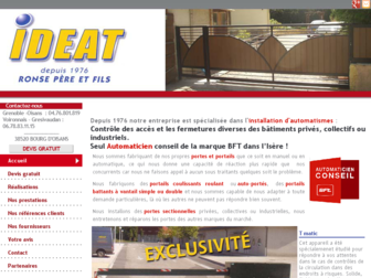 portail-garage-isere.fr website preview