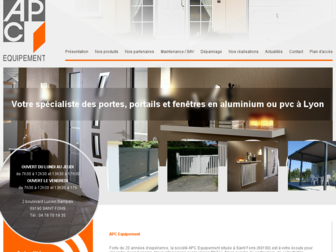 apcequipement.com website preview