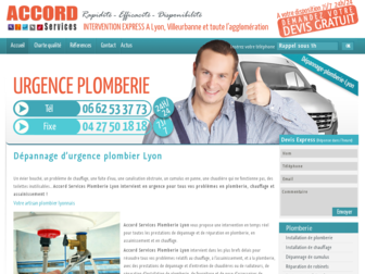 depannages-plomberie-lyon.fr website preview