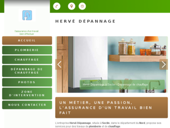 plombier-chauffagiste-seclin.fr website preview