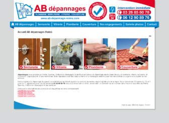 ab-depannage-reims.com website preview