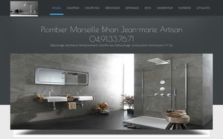 plombier-marseille.com website preview
