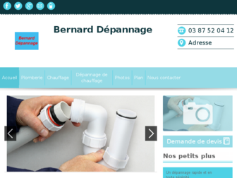 bernarddepannage.com website preview