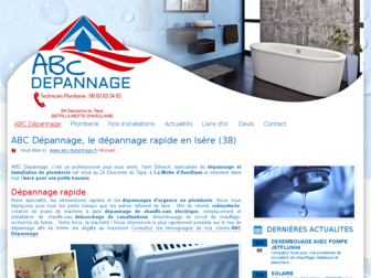 abc-depannage.fr website preview