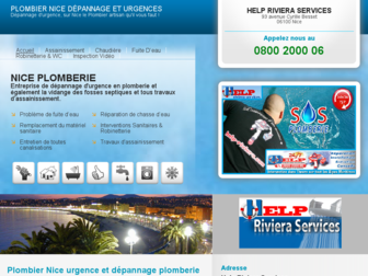 nice.help-plombier.fr website preview