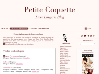 boutiques.petite-coquette.com website preview