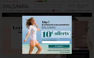 balsamik.fr website preview