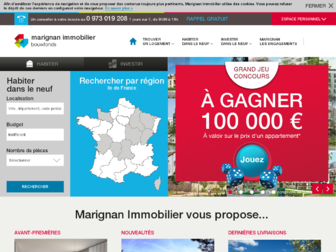 marignan-immobilier.com website preview