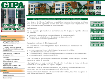 gipaimmobilier.fr website preview