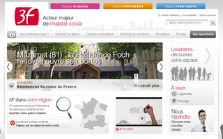 groupe3f.fr website preview