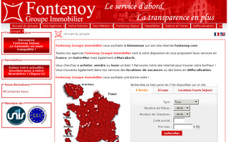 fontenoy.com website preview