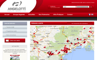 angelotti.fr website preview