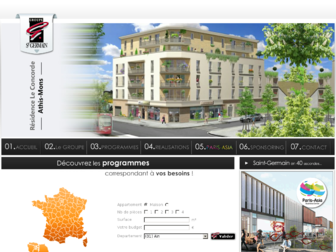 groupestgermain.com website preview