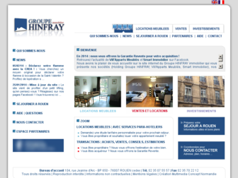 groupe-hinfray.com website preview