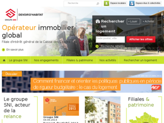 groupesni.fr website preview