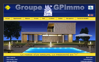 groupe-gpimmo.com website preview