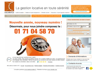 excellencegestion.fr website preview