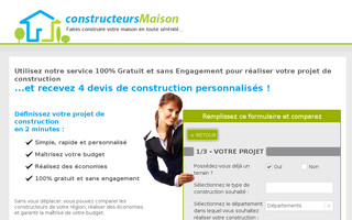 constructeurs-maison.fr website preview