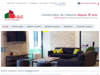 igc-construction.fr website preview