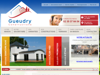 gueudry.fr website preview