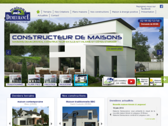 maisons-demeurance.com website preview