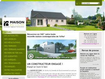 maisonenligne.fr website preview