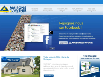 maisonsdelavenir.com website preview