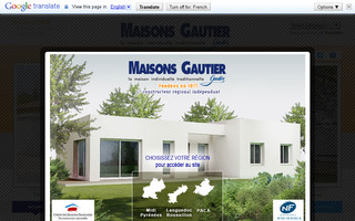 maisons-gautier.fr website preview