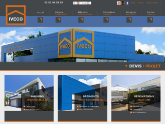 maison-iveco.com website preview