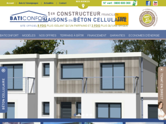 baticonfort.fr website preview