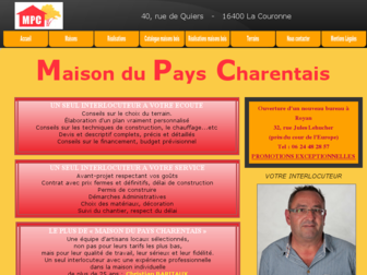 maisons-du-pays-charentais.com website preview