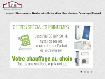 maisons-lca.fr website preview