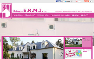 maisons-ermi.fr website preview