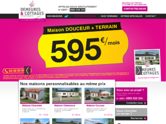 demeures-et-cottages.com website preview