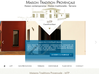 maisons-tradition-provencale.com website preview