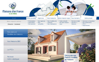 maisonsdenfrance-ile-de-france.com website preview